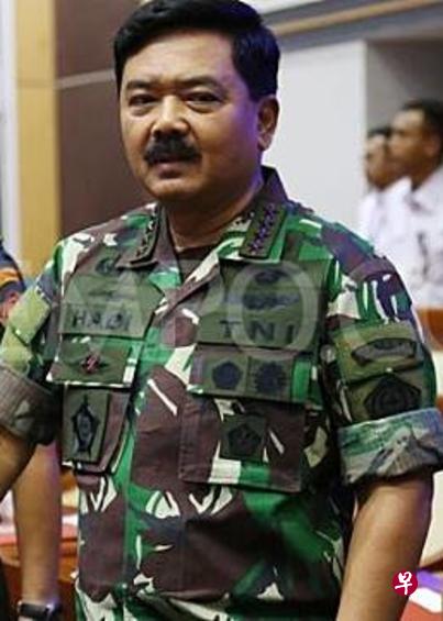 印尼国民军总司令哈迪:新的精锐特种部队主要负责采集情报并执行近距离监视任务。(互联网) 印尼国民军总司令哈迪:新的精锐特种部队主要负责采集情报并执行近距离监视任务。(互联网)