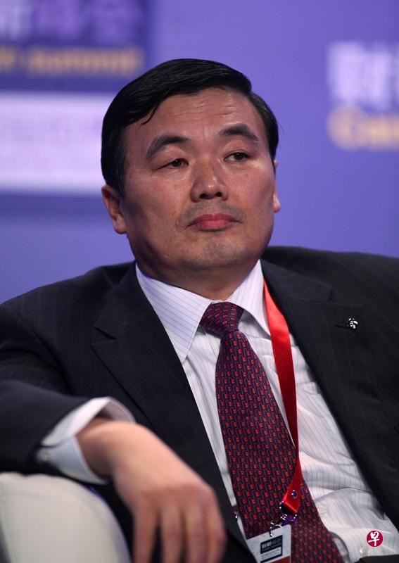 中国国家开发银行原董事长胡怀邦涉嫌严重违纪违法而受调查。(中新社) 中国国家开发银行原董事长胡怀邦涉嫌严重违纪违法而受调查。(中新社)