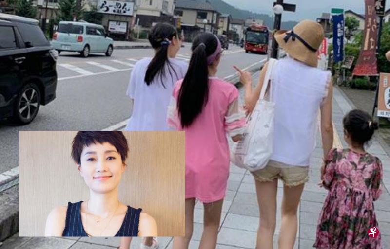 马伊琍带着女儿到日本旅行。(互联网) 马伊琍带着女儿到日本旅行。(互联网)