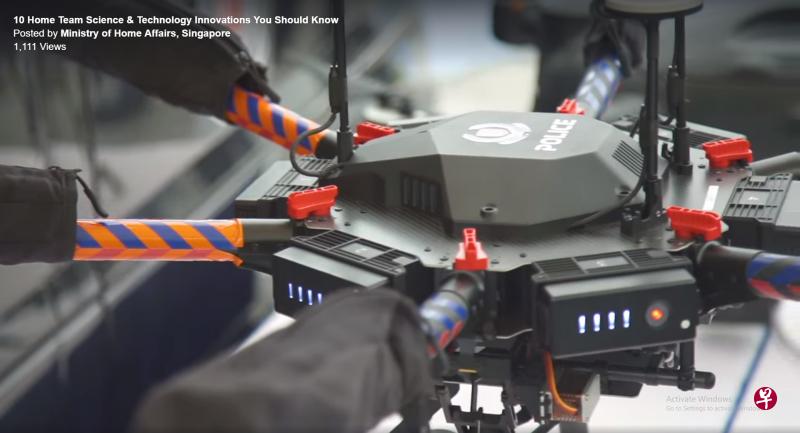 科技局其中一项核心职责是建立能提升内政团队效率的系统与方案,例如利用无人操作系统改善紧急事件中的应对。(内政部视频截图) 科技局其中一项核心职责是建立能提升内政团队效率的系统与方案,例如利用无人操作系统改善紧急事件中的应对。(内政部视频截图)