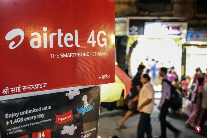 印度电信业竞争激烈,导致巴帝电信亏损恶化。(彭博社) 印度电信业竞争激烈,导致巴帝电信亏损恶化。(彭博社)