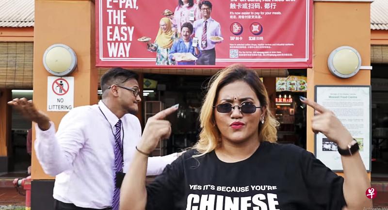 网红普丽蒂(Preeti Nair,右)与哥哥苏峇士(Subhas Nair,左)的说唱视频含侮辱性内容,遭警方发出24个月的有条件警告。(档案照片) 网红普丽蒂(Preeti Nair,右)与哥哥苏峇士(Subhas Nair,左)的说唱视频含侮辱性内容,遭警方发出24个月的有条件警告。(档案照片)