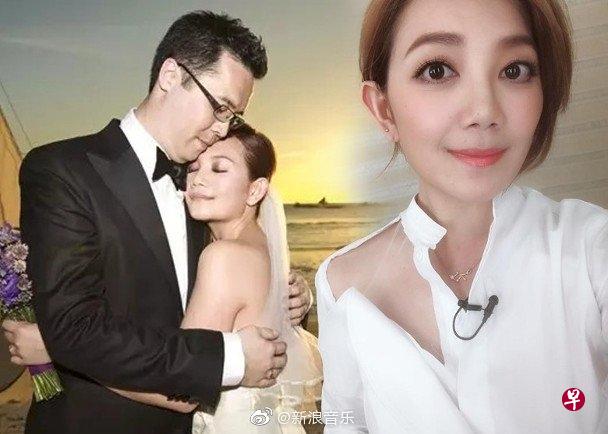 梁静茹（右）与赵元同结婚9年，却惊传离婚。