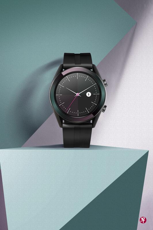 华为Watch GT雅致版设计简约。(厂商提供) 华为Watch GT雅致版设计简约。(厂商提供)