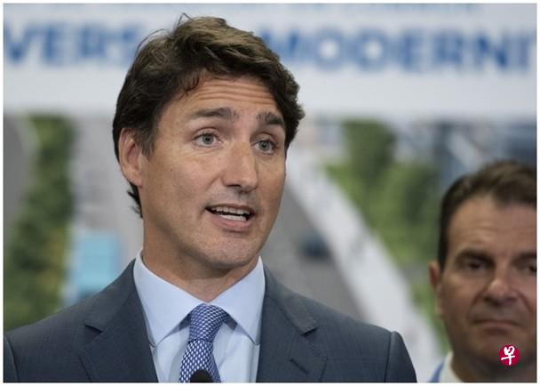 特鲁多称,加拿大正密切留意香港反对修订《逃犯条例》风波发展。(美联社) 特鲁多称,加拿大正密切留意香港反对修订《逃犯条例》风波发展。(美联社)