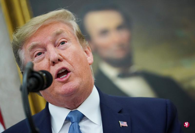 美国总统特朗普表明将调高总值5500亿美元的中国输美商品的关税幅度。(法新社) 美国总统特朗普表明将调高总值5500亿美元的中国输美商品的关税幅度。(法新社)