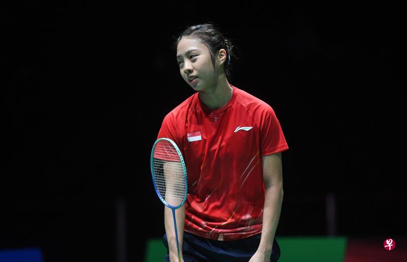 创下新加坡球员世锦赛最佳成绩的杨佳敏对于不敌拉查诺,相当自责。(新华社) 创下新加坡球员世锦赛最佳成绩的杨佳敏对于不敌拉查诺,相当自责。(新华社)