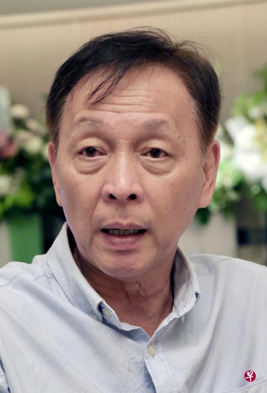 洪国锐是本地资深艺人。 (档案) 洪国锐是本地资深艺人。 (档案)