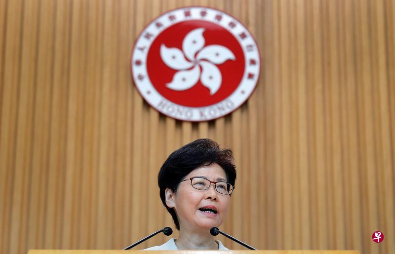 根据路透社取得的录音片段,香港特首林郑月娥上周在闭门会议中表示自己如果有的选则就会辞职。(路透社档案照) 根据路透社取得的录音片段,香港特首林郑月娥上周在闭门会议中表示自己如果有的选则就会辞职。(路透社档案照)