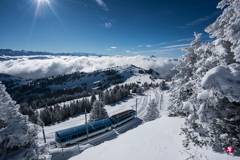 阿尔卑斯瑞吉山上的壮阔雪景。(图/商家提供) 阿尔卑斯瑞吉山上的壮阔雪景。(图/商家提供)