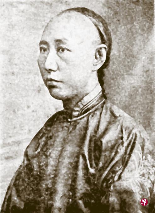 叶季允受聘来新加坡主编第一份华文报章《叻报》。(档案照片) 叶季允受聘来新加坡主编第一份华文报章《叻报》。(档案照片)