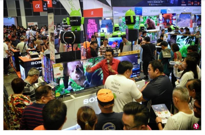 COMEX 2019将举行至来临星期天(8日)。(海峡时报) COMEX 2019将举行至来临星期天(8日)。(海峡时报)