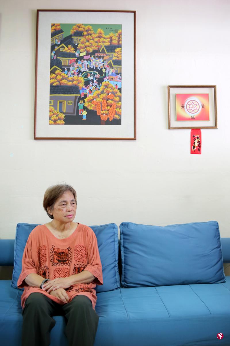 艺术家庄心珍对新加坡版画的贡献很大。(档案照) 艺术家庄心珍对新加坡版画的贡献很大。(档案照)