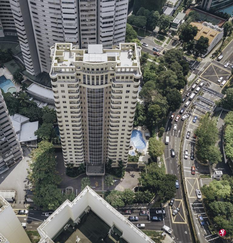 伊丽莎白山连路的服务公寓大楼业主为华侨银行,目前租给辉盛国际经营新加坡辉盛庭服务公寓。 (高纬环球提供) 伊丽莎白山连路的服务公寓大楼业主为华侨银行,目前租给辉盛国际经营新加坡辉盛庭服务公寓。 (高纬环球提供)