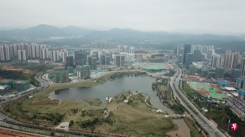 中新广州知识城建设迈入第九个年头。(新传媒提供) 中新广州知识城建设迈入第九个年头。(新传媒提供)