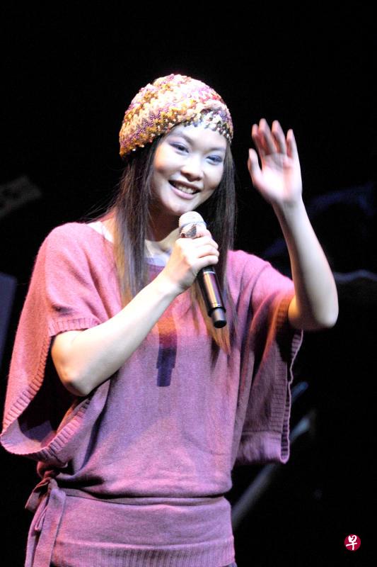 许美静的歌曲获得广大读者的支持。(档案) 许美静的歌曲获得广大读者的支持。(档案)