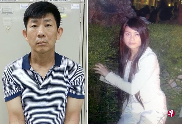 图左为被告卜顺和,右是死者张花香。(档案照) 图左为被告卜顺和,右是死者张花香。(档案照)