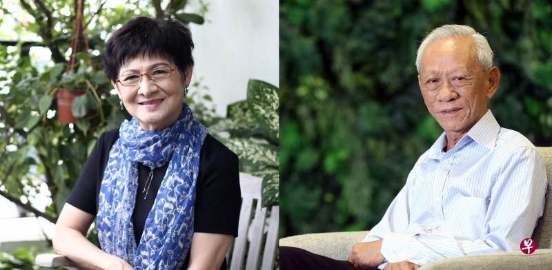 (左)刘培芳:专栏文章,一篇就是一个意念,一场构思,一份细心经营。(陈渊庄摄影)(右)怀鹰:手上有十部长篇小说还没出版。(陈来福摄影) (左)刘培芳:专栏文章,一篇就是一个意念,一场构思,一份细心经营。(陈渊庄摄影)(右)怀鹰:手上有十部长篇小说还没出版。(陈来福摄影)