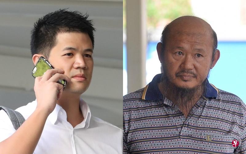 脚踏车骑士张豪宇(左)之前因争道事件,面对在左边车道正中间骑脚踏车阻挡其他车辆及恶作剧控状,被判罚款2800元。图右是罗厘司机张胜仲。(档案照片/潘丰源摄) 脚踏车骑士张豪宇(左)之前因争道事件,面对在左边车道正中间骑脚踏车阻挡其他车辆及恶作剧控状,被判罚款2800元。图右是罗厘司机张胜仲。(档案照片/潘丰源摄)