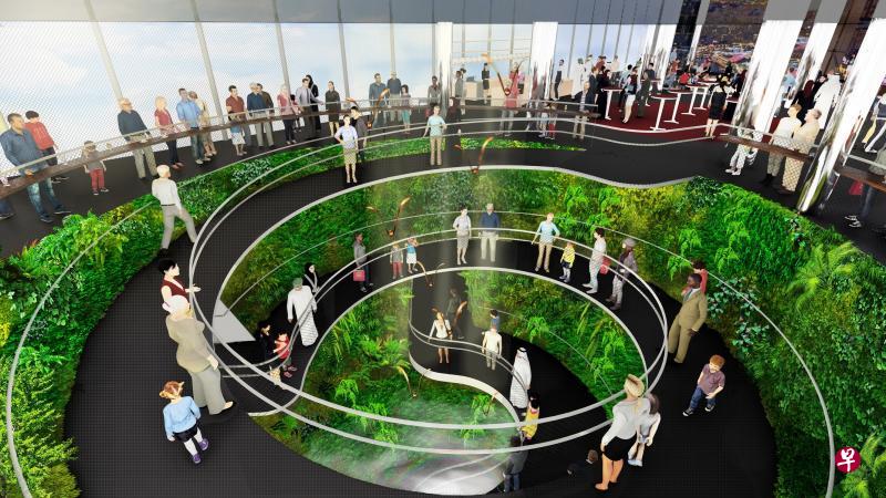 2020年迪拜世博会的新加坡馆将种满胡姬花、热带树种和灌木等，并会安装太阳能板和净水科技，让新加坡馆达到净零能源的目标。（2020年迪拜世博会新加坡馆提供）