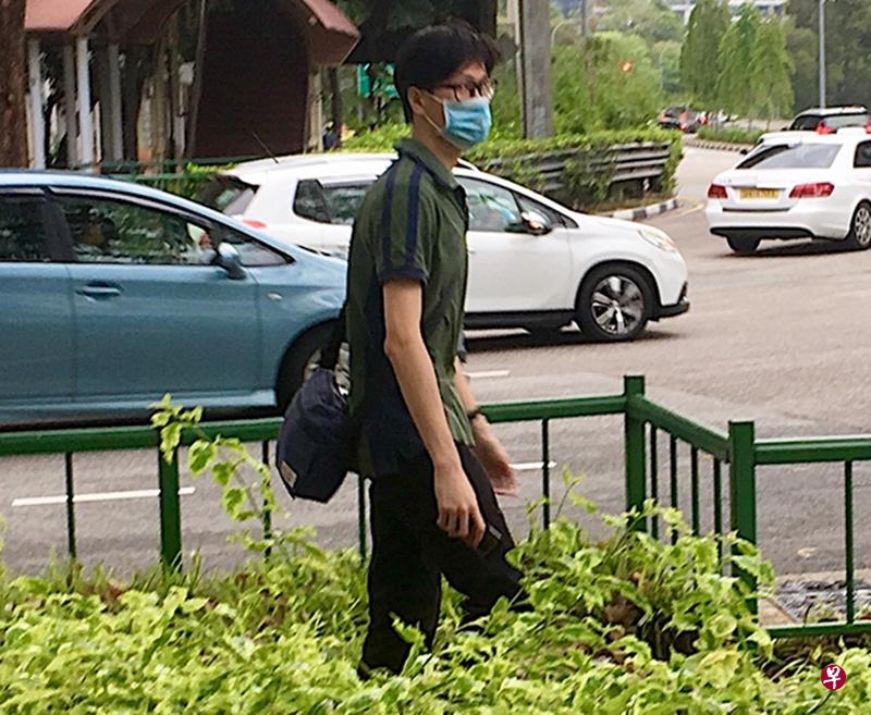 被告萧凯运。(新报) 被告萧凯运。(新报)