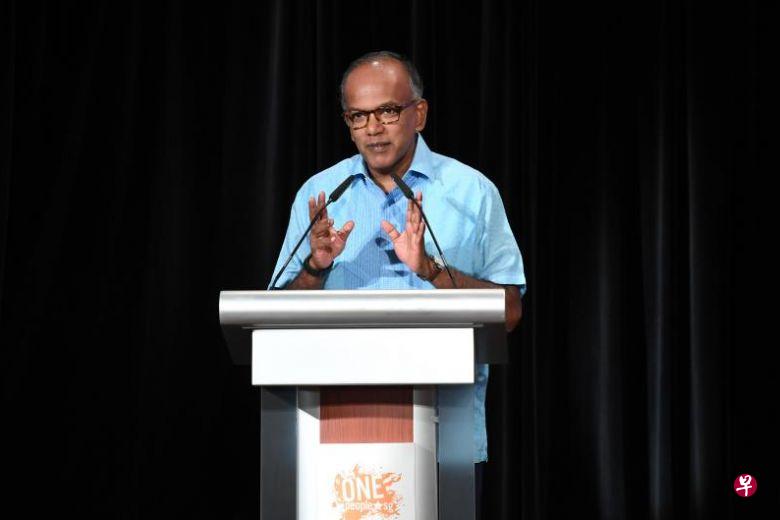 尚穆根指出,制度面前人人公平,以及维护公共机关的公信力,才能取得良好治理,也能达至社会要达到的成果。(海峡时报) 尚穆根指出,制度面前人人公平,以及维护公共机关的公信力,才能取得良好治理,也能达至社会要达到的成果。(海峡时报)