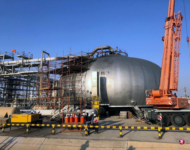 沙特阿拉伯的一处石油工厂。(路透社) 沙特阿拉伯的一处石油工厂。(路透社)