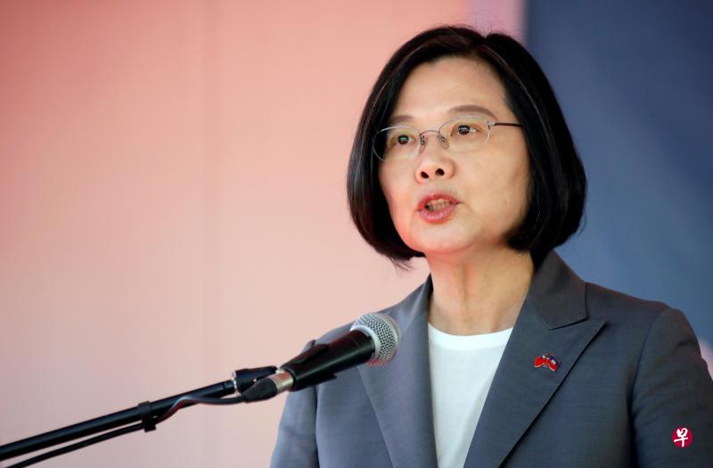 台湾总统蔡英文档案照。(路透社) 台湾总统蔡英文档案照。(路透社)