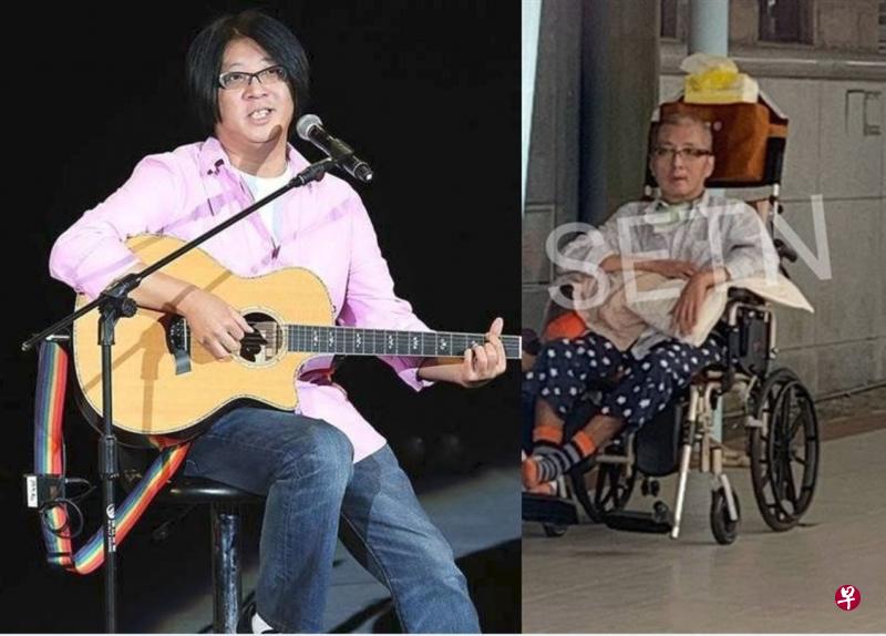 袁惟仁在医院曝光,身形瘦了一大圈(右图)。(图/三立新闻网) 袁惟仁在医院曝光,身形瘦了一大圈(右图)。(图/三立新闻网)