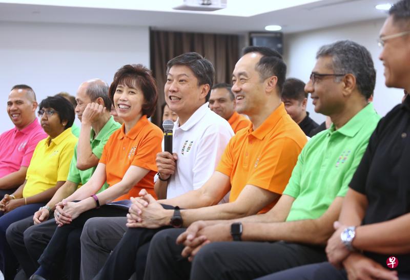 总理公署部长黄志明参加职总中央委员会选举并获选为秘书长。(萧紫薇摄) 总理公署部长黄志明参加职总中央委员会选举并获选为秘书长。(萧紫薇摄)