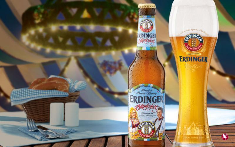 亚洲德国啤酒节2019将有限季的Erdinger Oktoberfest Beer。(主办方提供) 亚洲德国啤酒节2019将有限季的Erdinger Oktoberfest Beer。(主办方提供)