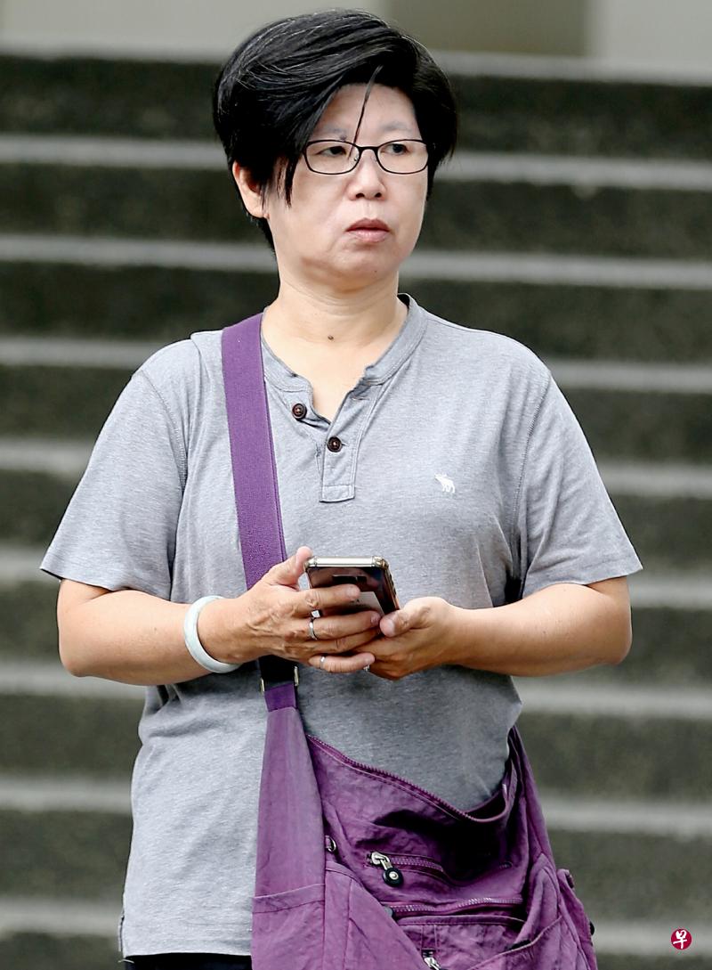 被告林春香。(海峡时报) 被告林春香。(海峡时报)