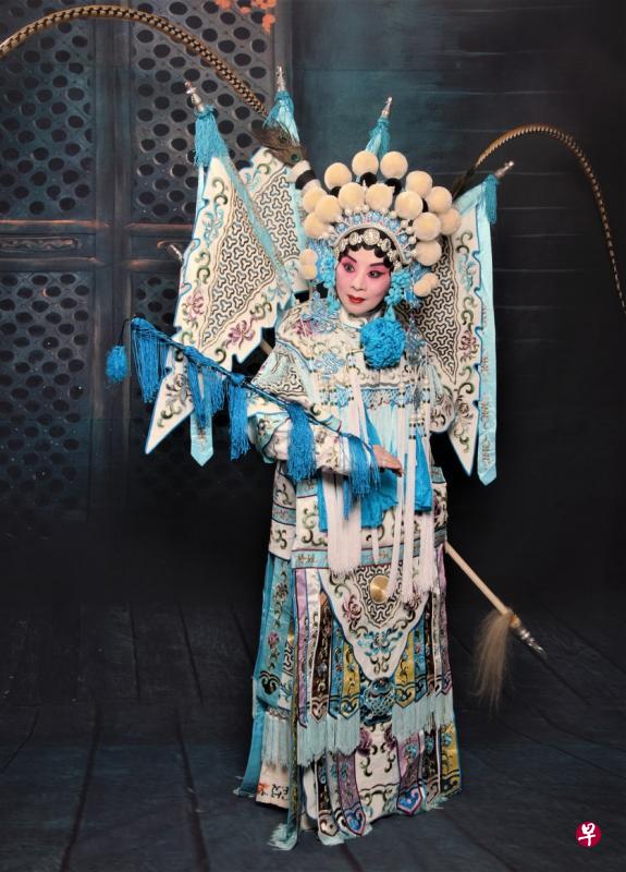 黄萍将在《杨门女将——探谷、决战》中饰穆桂英。(主办单位提供) 黄萍将在《杨门女将——探谷、决战》中饰穆桂英。(主办单位提供)