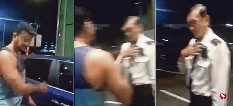 内政部发文告说,警方正在调查44岁男子拉美斯蓄意骚扰公寓保安人员的报案。(互联网) 内政部发文告说,警方正在调查44岁男子拉美斯蓄意骚扰公寓保安人员的报案。(互联网)