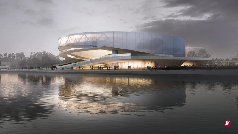 8DGE创歆建筑设计事务所和雅思柏建筑设计事务所(RSP Architects):
团队希望借助环形设计,反映社会和谐包容,同时带出国家唯才是用的治国理念。8DGE创歆建筑设计事务所创办人陈敏英说,当建国先贤纪念园在夜晚亮起时,宛如宇宙中闪亮的一颗星。(8DGE创歆建筑设计事务所和雅思柏建筑设计事务所提供) 8DGE创歆建筑设计事务所和雅思柏建筑设计事务所(RSP Architects):
团队希望借助环形设计,反映社会和谐包容,同时带出国家唯才是用的治国理念。8DGE创歆建筑设计事务所创办人陈敏英说,当建国先贤纪念园在夜晚亮起时,宛如宇宙中闪亮的一颗星。(8DGE创歆建筑设计事务所和雅思柏建筑设计事务所提供)