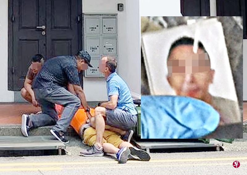男子澄清何志明呕吐后,三人立即放手。(档案照) 男子澄清何志明呕吐后,三人立即放手。(档案照)