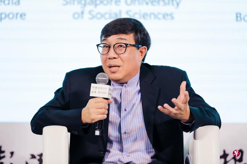 图为新加坡新跃大学教授李国权。 图为新加坡新跃大学教授李国权。