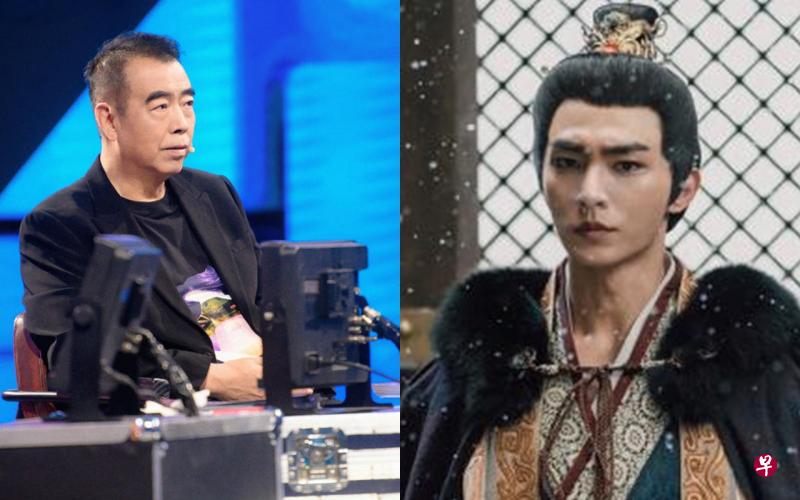 陈凯歌(左)赞炎亚纶(右)是一名聪明的演员。(互联网) 陈凯歌(左)赞炎亚纶(右)是一名聪明的演员。(互联网)