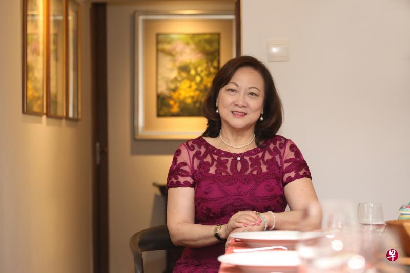 ←佘美幸退休后将寄情于她热爱的厨艺。(陈斌勤摄) ←佘美幸退休后将寄情于她热爱的厨艺。(陈斌勤摄)