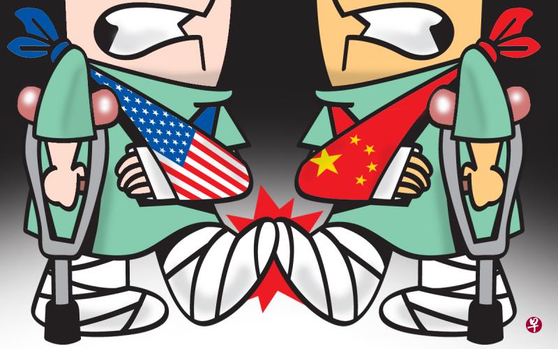 联合国贸易与发展组织11月5日发布一份报告,通过新出炉的外贸数据分析美中彼此加征关税的冲击。报告得出的结论是,中美在这贸易战中“两败俱伤”。(制图/张进培) 联合国贸易与发展组织11月5日发布一份报告,通过新出炉的外贸数据分析美中彼此加征关税的冲击。报告得出的结论是,中美在这贸易战中“两败俱伤”。(制图/张进培)