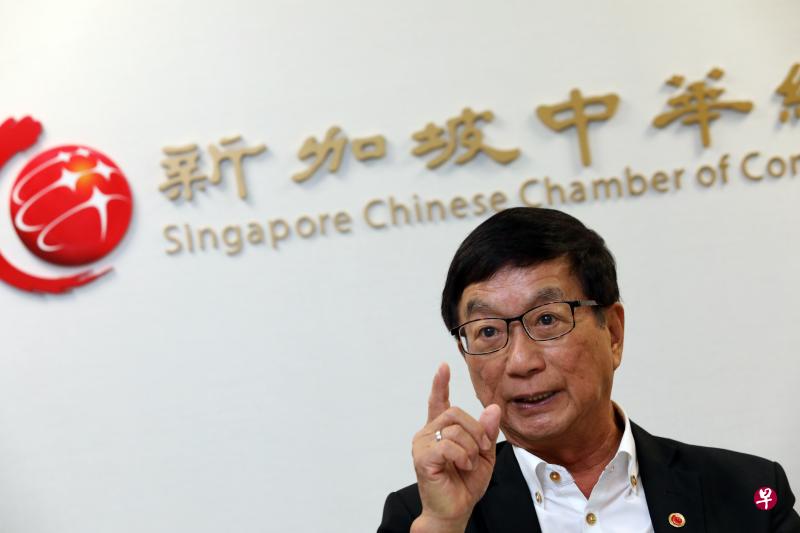 本文作者是新加坡中华总商会会长黄山忠。(档案照) 本文作者是新加坡中华总商会会长黄山忠。(档案照)