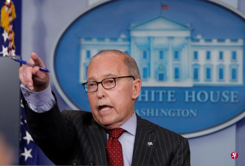 美国白宫经济顾问库德洛周二表明,美国在与中国达成贸易协议之前,不会调整关税。(路透社档案照) 美国白宫经济顾问库德洛周二表明,美国在与中国达成贸易协议之前,不会调整关税。(路透社档案照)