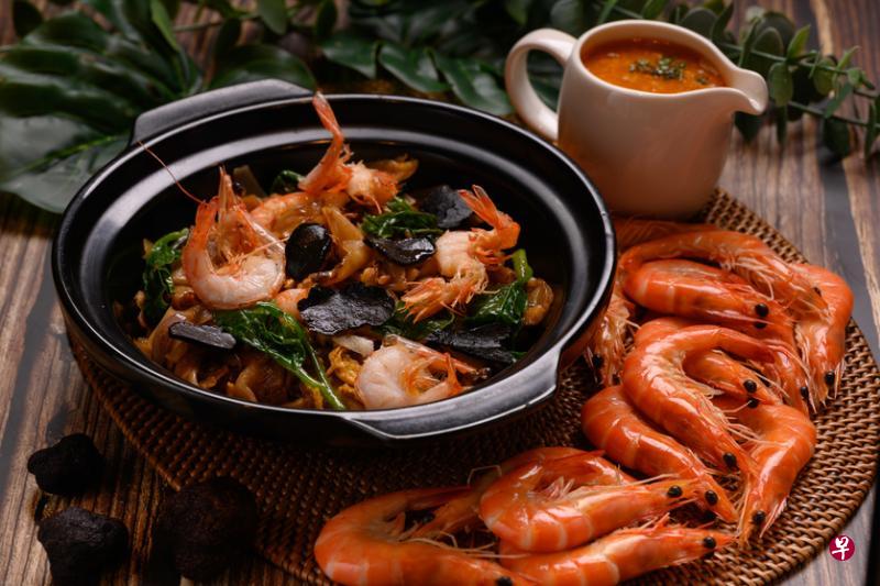 虾汤黑松露双式河粉 虾汤黑松露双式河粉