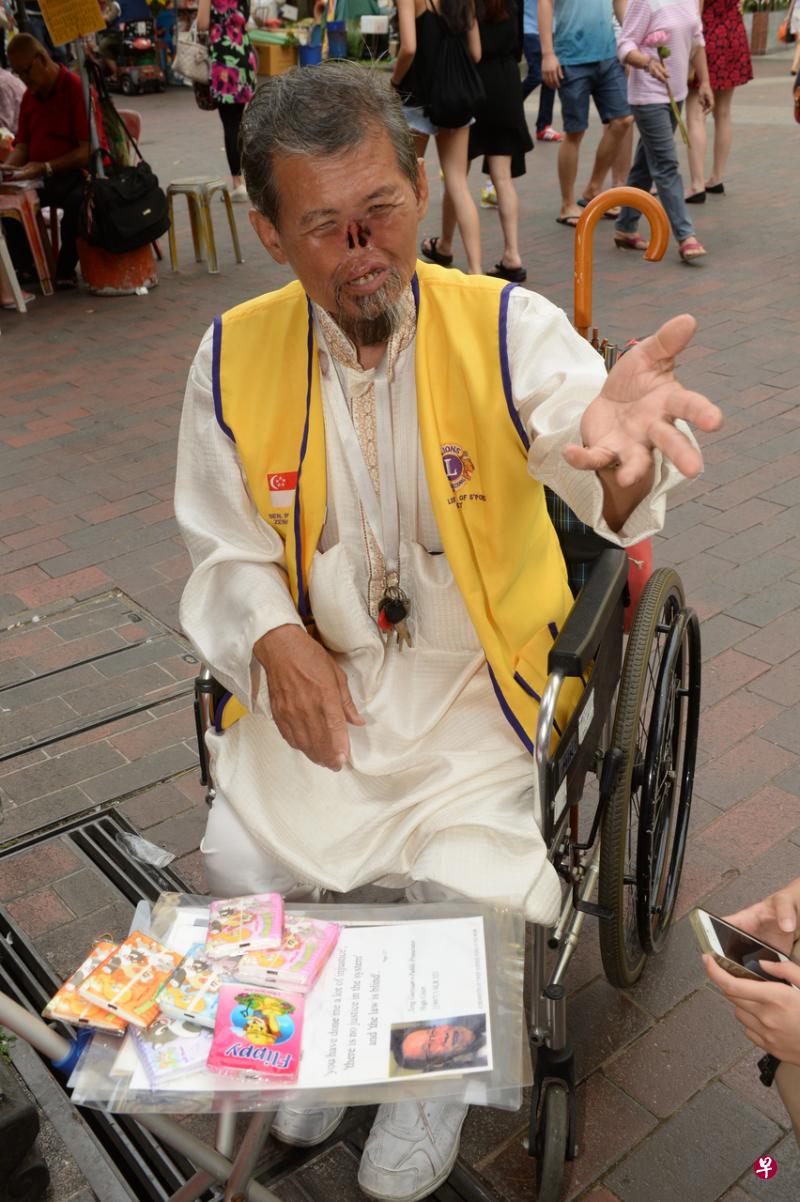 “选举常客”曾国原昨晚在芽笼峇鲁坠楼身亡,得年66岁。(档案照) “选举常客”曾国原昨晚在芽笼峇鲁坠楼身亡,得年66岁。(档案照)