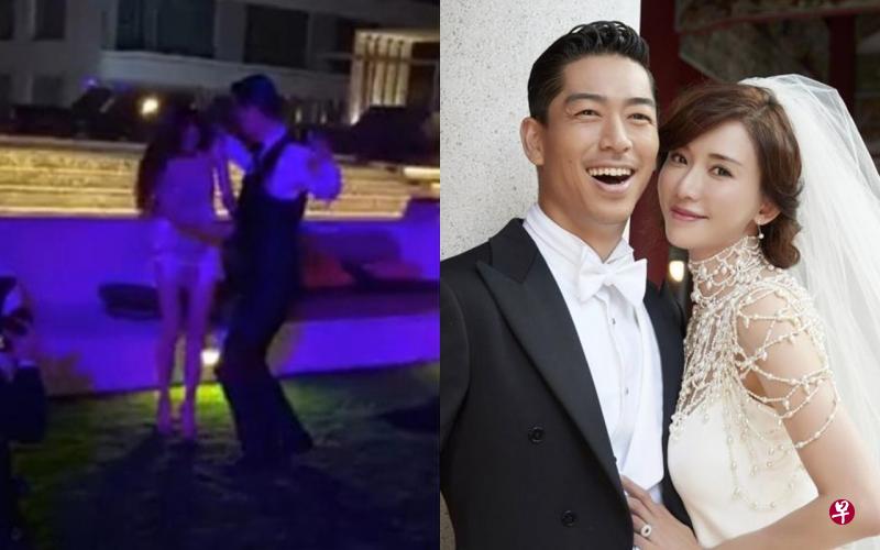 左图:林志玲带着醉意要脱黑泽良平的衣服。右图:林志玲昨天与黑泽良平结婚。(互联网) 左图:林志玲带着醉意要脱黑泽良平的衣服。右图:林志玲昨天与黑泽良平结婚。(互联网)