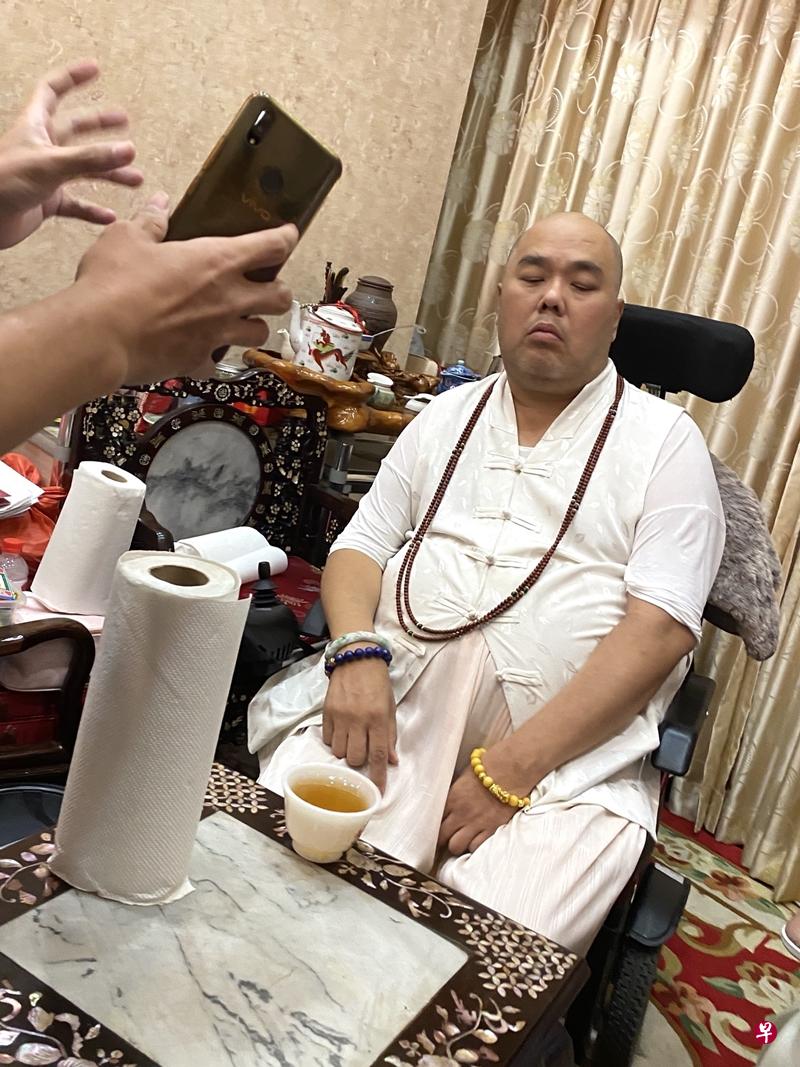 传文法师的父亲今早逝世。(档案照) 传文法师的父亲今早逝世。(档案照)