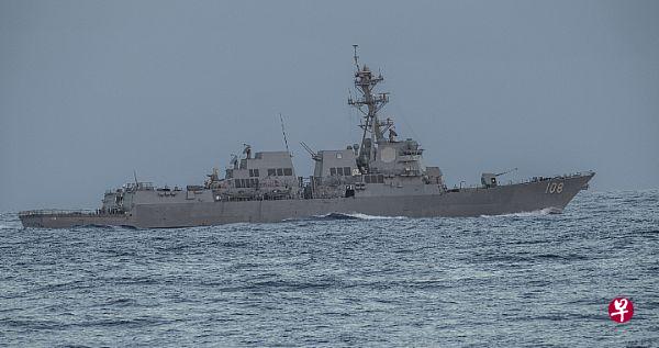 中国军方发言人证实美国两艘军舰进入南中国海海域,敦促美国停止挑衅,以免发生不测事件。图为迈耶号( Wayne E. Meyer)驱逐舰。(美海军官网,资料图) 中国军方发言人证实美国两艘军舰进入南中国海海域,敦促美国停止挑衅,以免发生不测事件。图为迈耶号( Wayne E. Meyer)驱逐舰。(美海军官网,资料图)