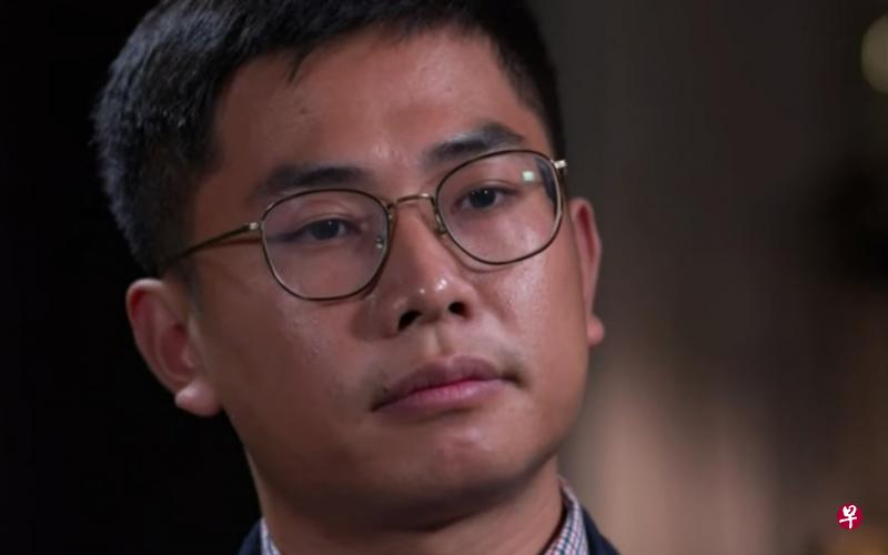 王立强自称是中国特务向澳洲政府投诚,但中国官媒揭发他是在逃涉案人员。(视频截图) 王立强自称是中国特务向澳洲政府投诚,但中国官媒揭发他是在逃涉案人员。(视频截图)