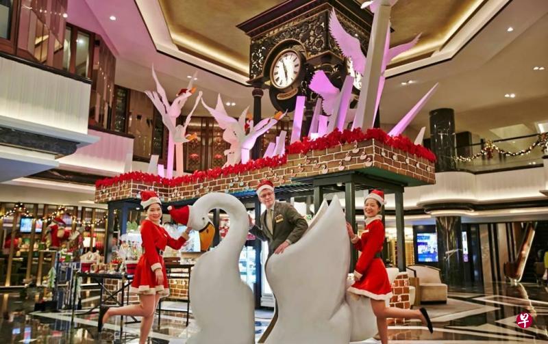 乌节大酒店Royal Swan Festive Goodie House。(商家提供) 乌节大酒店Royal Swan Festive Goodie House。(商家提供)