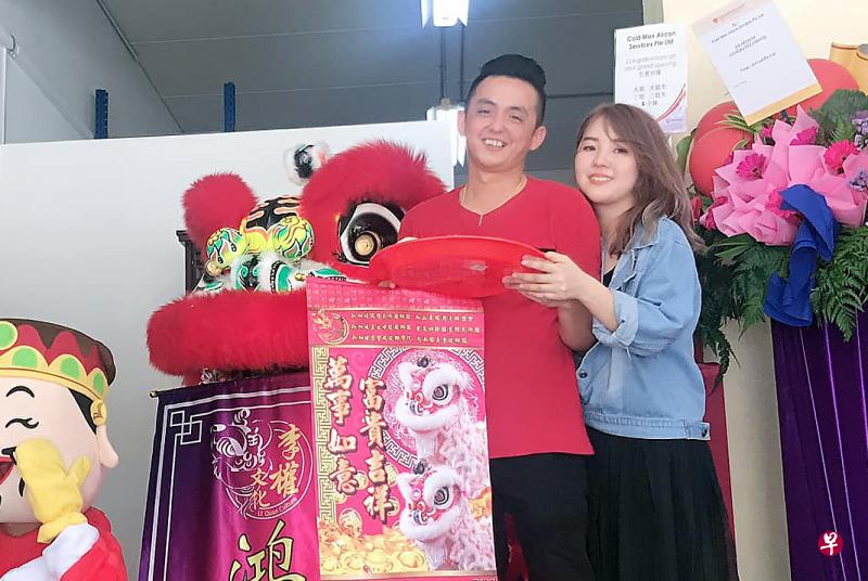 周汉伟和尤爱娣夫妻同心,创业一年半就取得不俗的成绩。(受访者提供) 周汉伟和尤爱娣夫妻同心,创业一年半就取得不俗的成绩。(受访者提供)